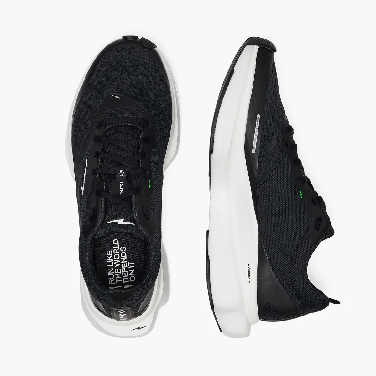Hylo Impact Running Shoes Black / White - Image 4