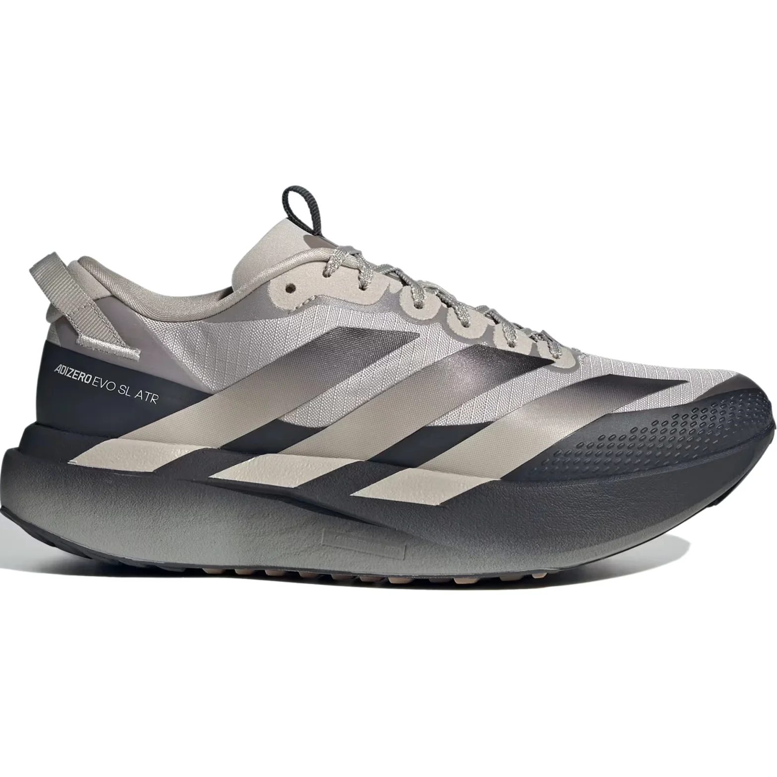 Men's Adizero EVO SL ATR Running Shoes Light Brown / Silver Pebble