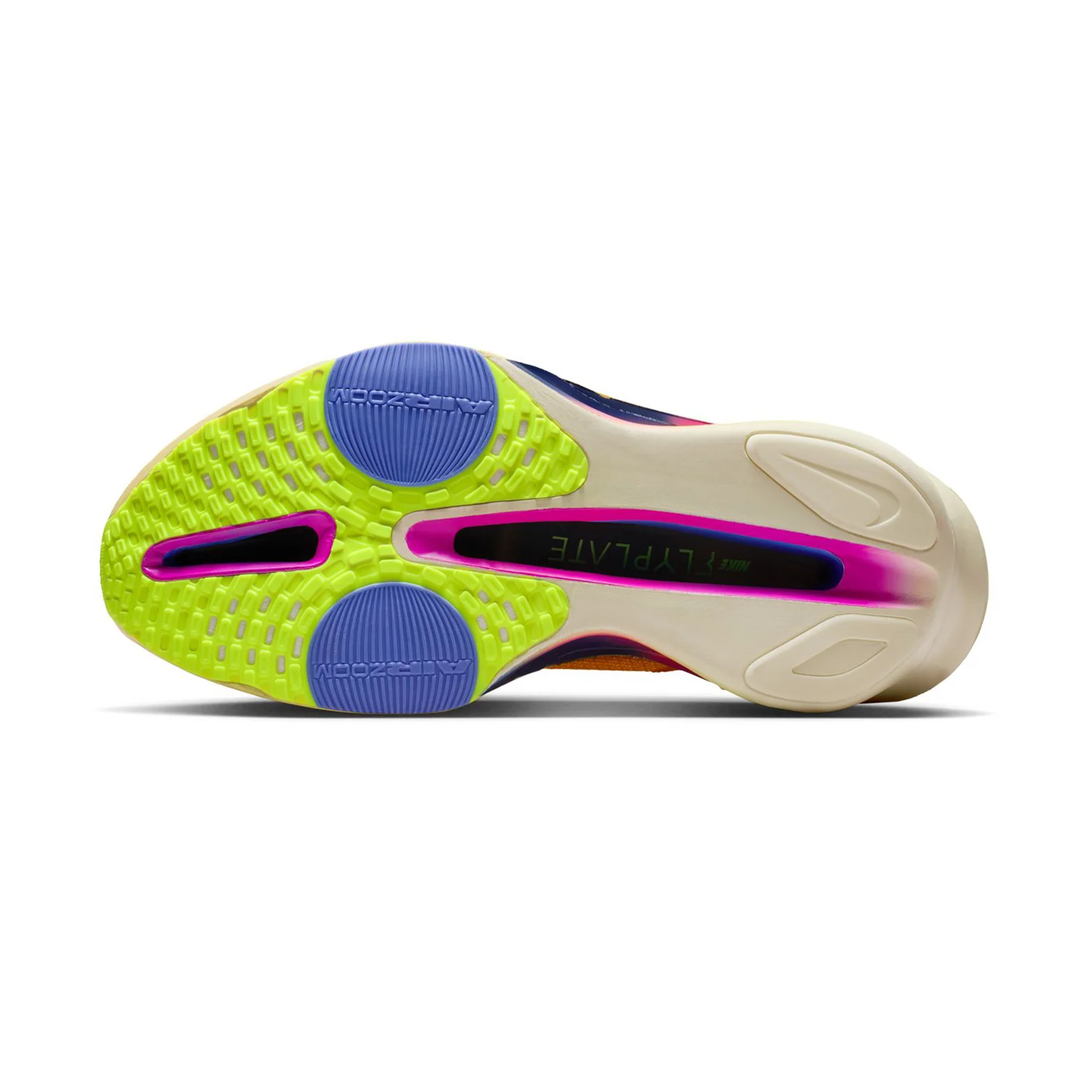 Men's Alphafly 3 Running Shoes Laser Orange / Citron Pulse / Volt Ice / Indigo Burst - Image 4