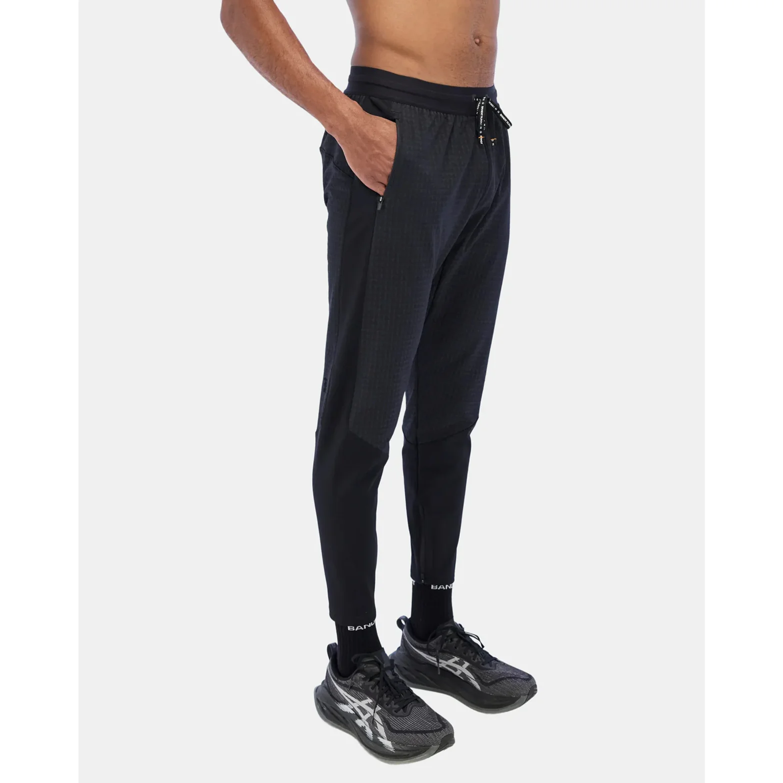 Men's Superwarm Run Pant Black - Image 2