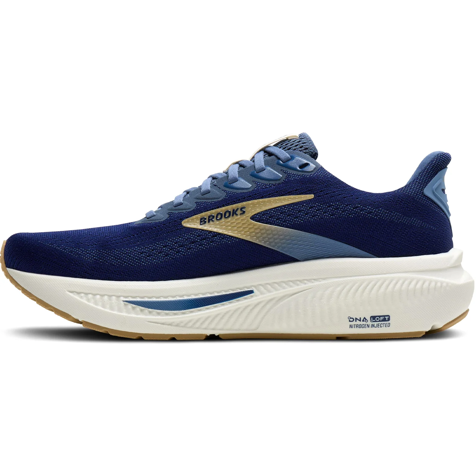 Men's Ghost 17 Running Shoes Beacon Blue / Moonlight / Starfish - Image 2