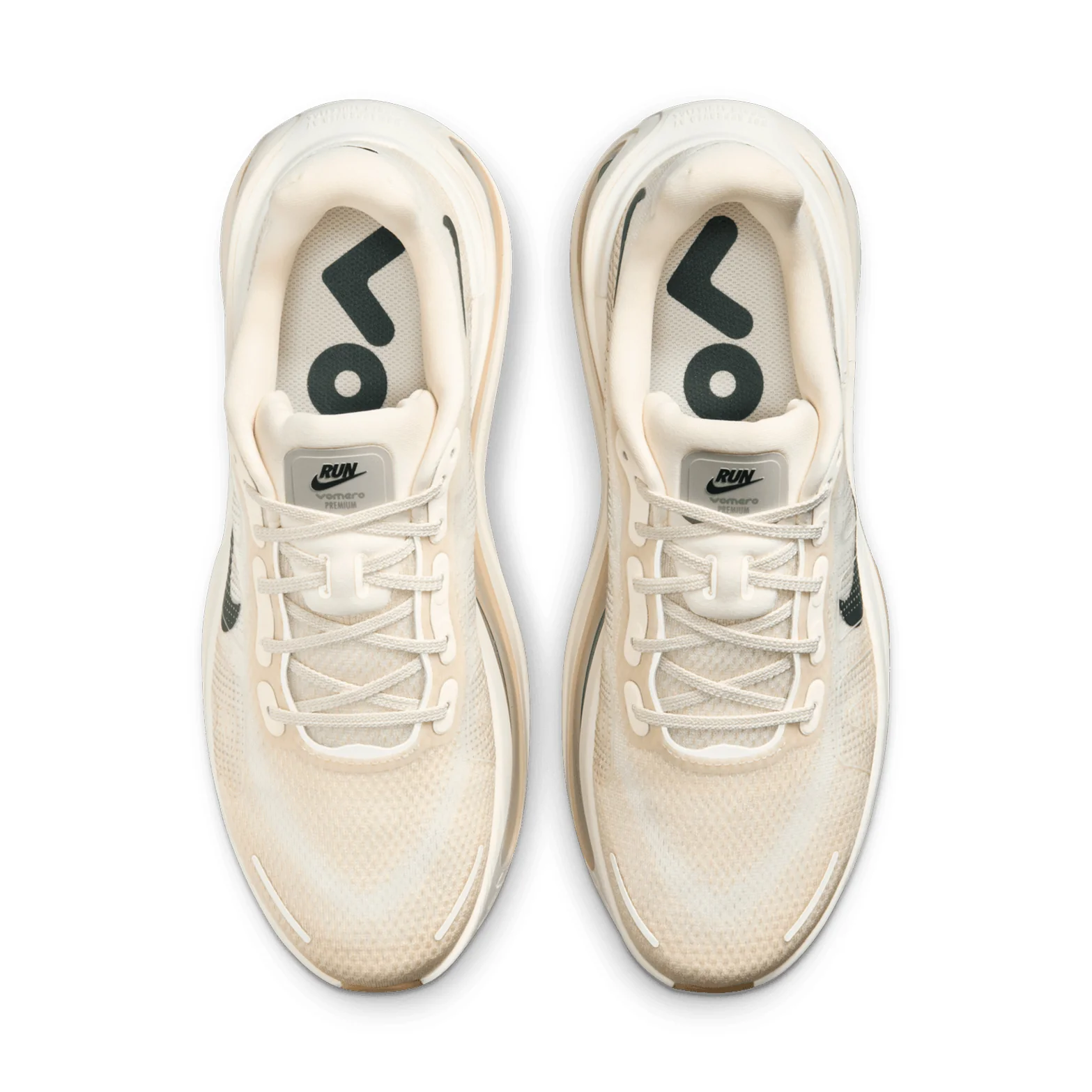 Men's Vomero Premium Running Shoes Pale Ivory / Sand Drift / Jade Horizon / Black Spruce - Image 3