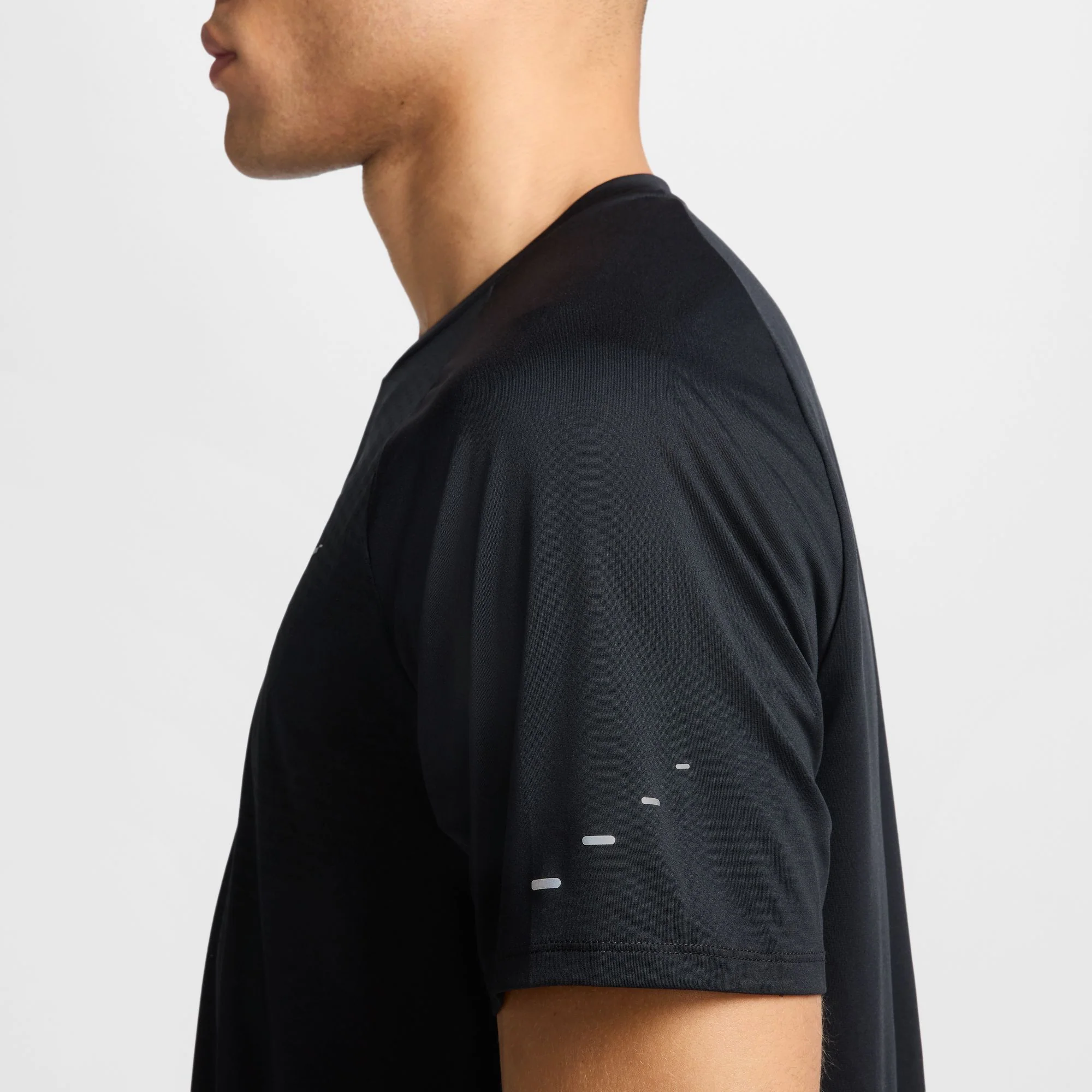 Men's Dri-FIT Stride ADV Running Tee Black - Image 4
