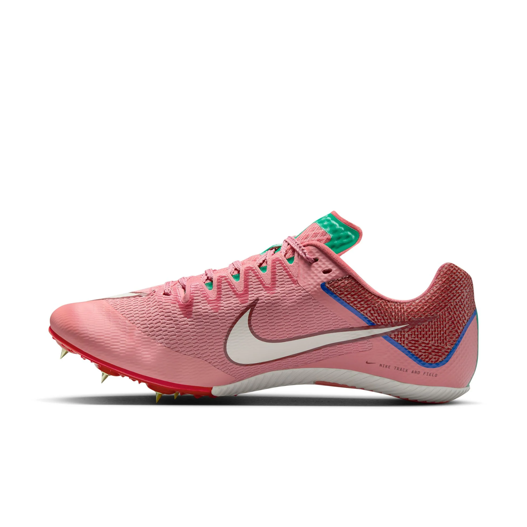 Nike Zoom Rival Sprint Running Spikes Red Stardust / Stadium Green / University Red / Pale Ivory - Image 5