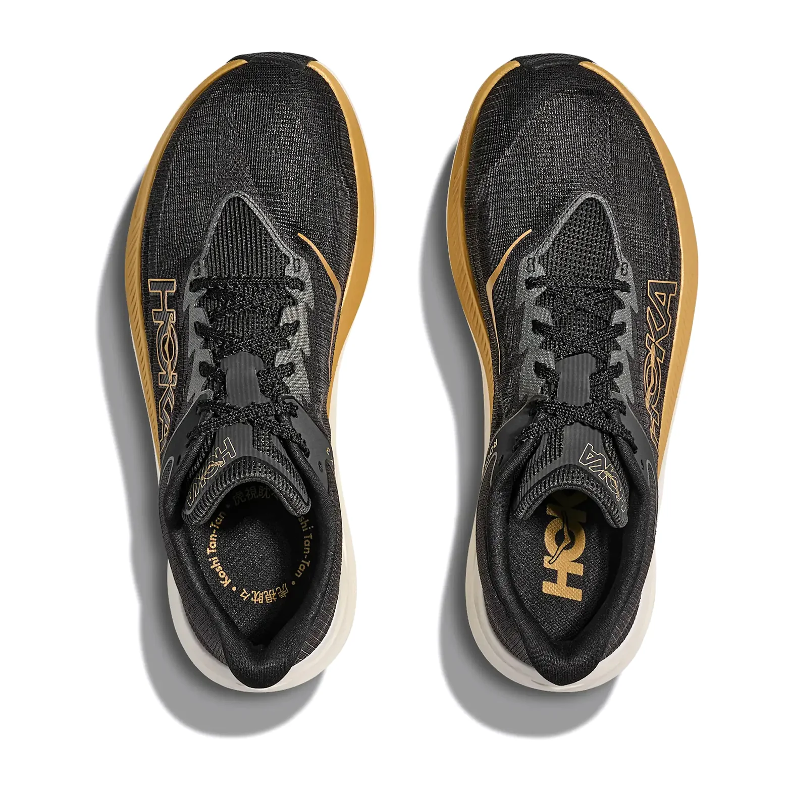 Rocket X 3 Koshi Tan-Tan Running Shoes Black / Gold - Image 3