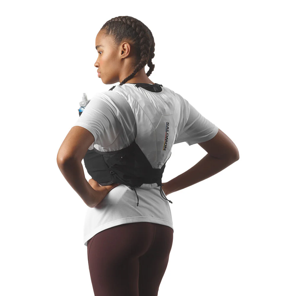 Advance Skin 5 Race Flag Set Running Vest Black / White - Image 4