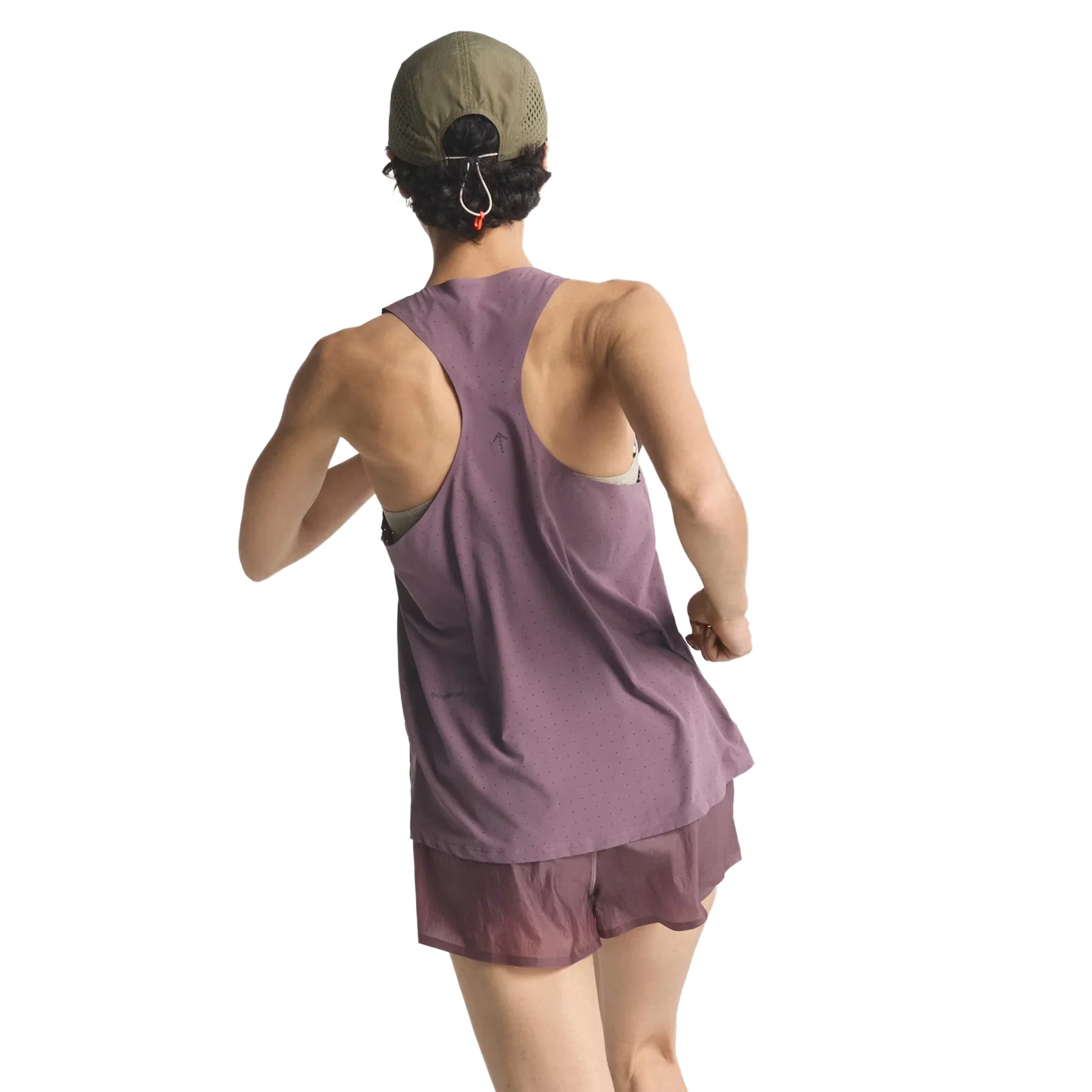 Women's Adi365 H.Koumori Running Tank Shadow Fig - Image 2