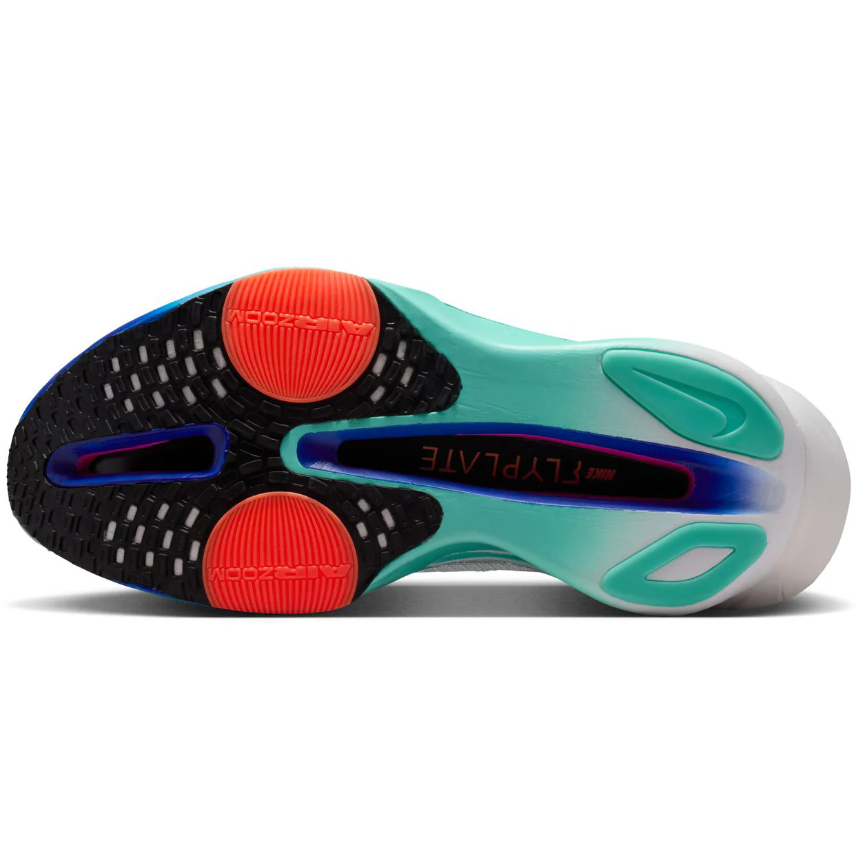 Women's Alphafly 3 Running Shoes White / Black / Hyper Turquoise / Concord - Image 5
