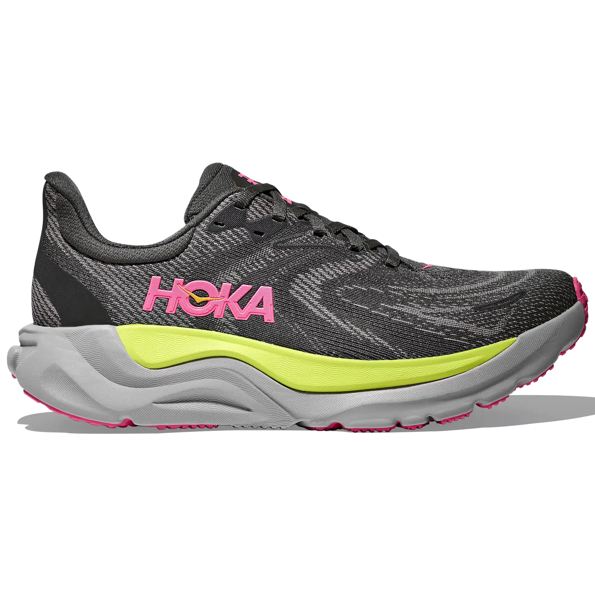 Women's Arahi 8 Running Shoes Charcoal Grey / Grey Skies