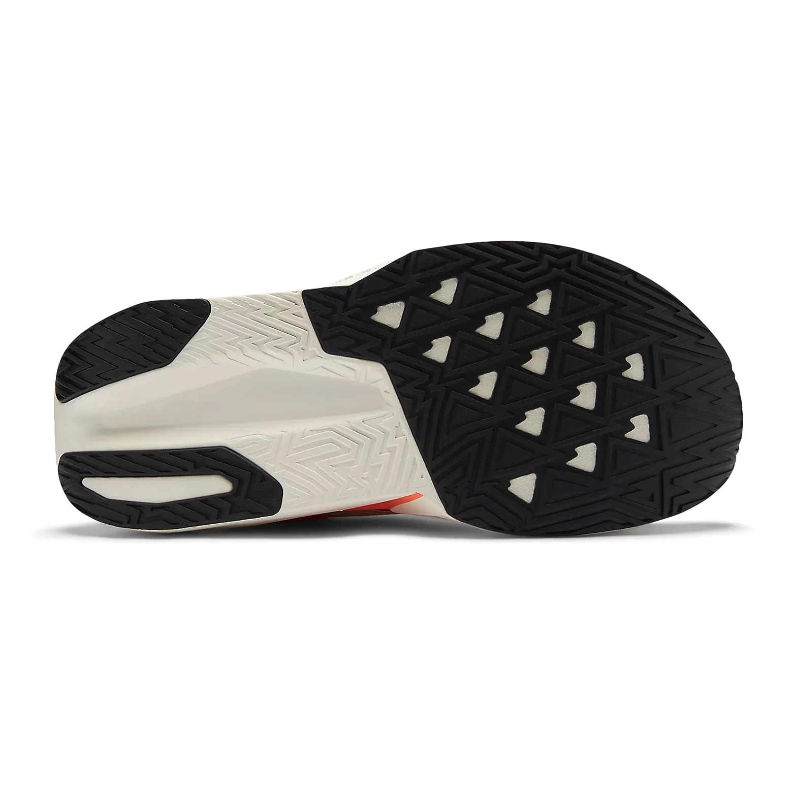 Women's FuelCell Rebel v5 Running Shoes Tangerine Heat / Silver Metallic - Image 4