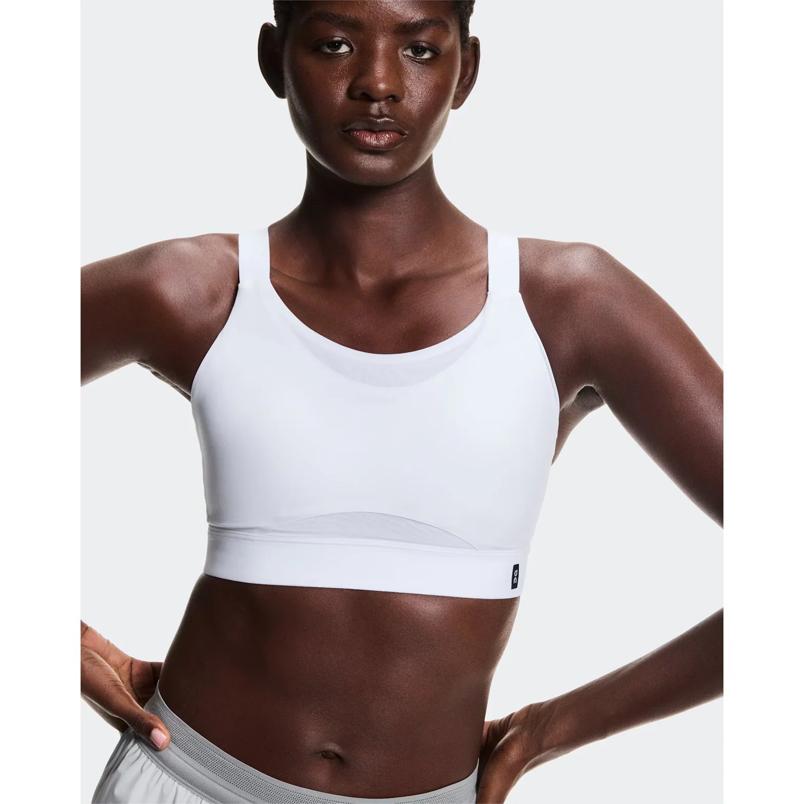 Women's Performance Bra White - Image 2